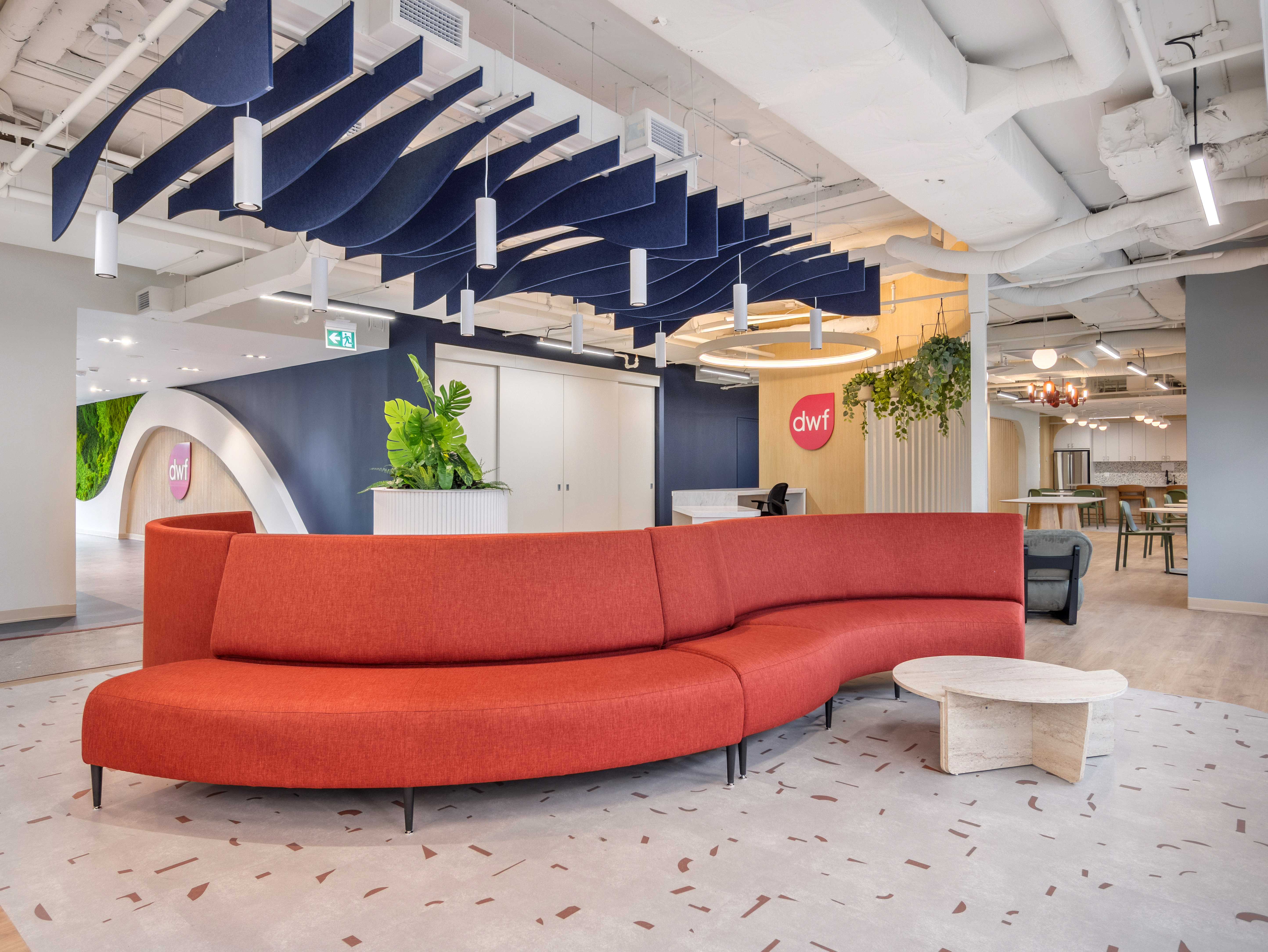 DWF law firm office by Clearspace